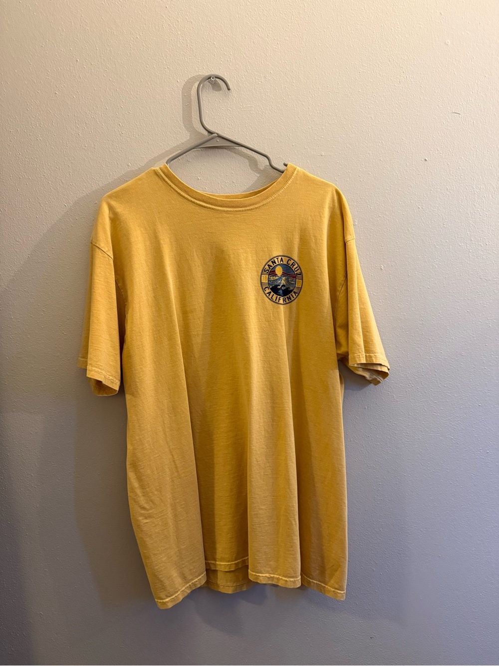 Blue 84 Men's Mustard Graphic Short-Sleeve Tee